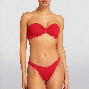 Hunza G Jean Bikini in Red